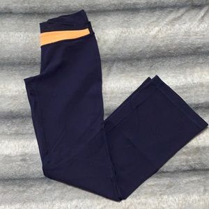 🍋 Lululemon Astro Pant - Navy and Neon Orange